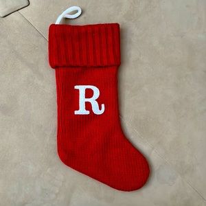 Red Wondershop Stocking Letter R